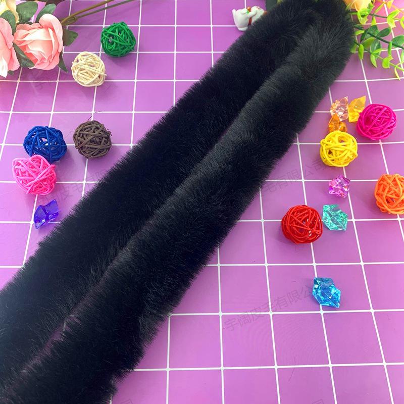 

Отделка из искусственного меха Аксессуары для ханьфу: Имитация меха выдры, мех голубого кролика и зеленая кружевная отделка 3 cm