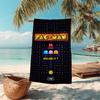 1Pc Pacman Classic Start Beach Towel Microfiber Beach Towel Thin Absorbent For Beach Swimming Yoga Bath Sports 091788
