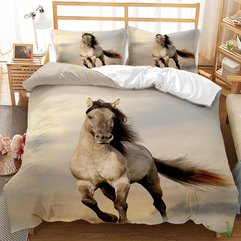 3D Bed set Beautiful Beach Bedding Bed Sets Modern Quilt Cover+pillowcases Winter California King Bedding Sets Jogo De Cama Bed