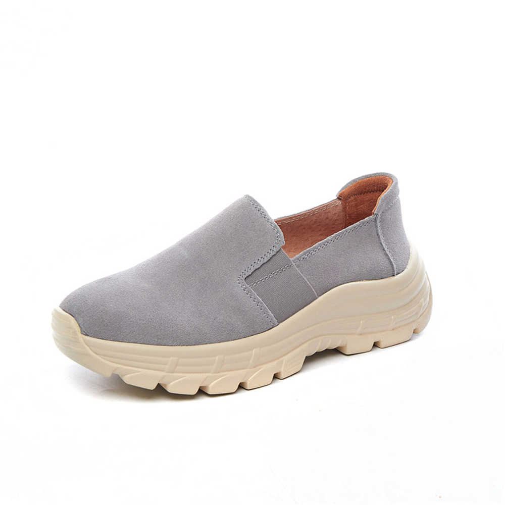 Fashion Lace-free Thick Sole Womens Walking Boot Badminton Sneakers High Top Canvas Shoes Sports Raning Best Sellers Dropshiping