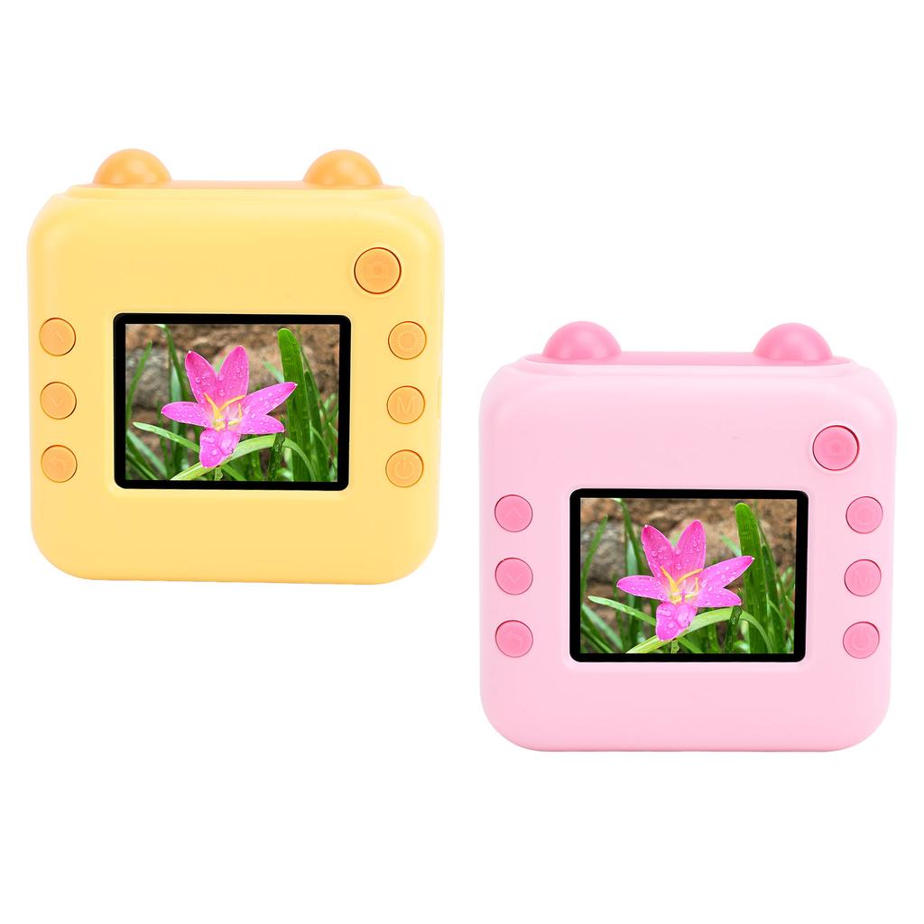 Instant Camera 48MP 1080P 2.4 Inch IPS Screen Supports Digital Zoom Kids Digital Selfie Camera Toy
