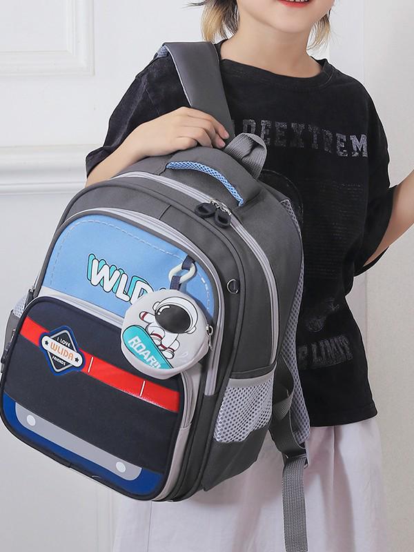 Small Car Backpack for Kindergarten Boys and Girls Ages 3-5: Lightweight and Cute