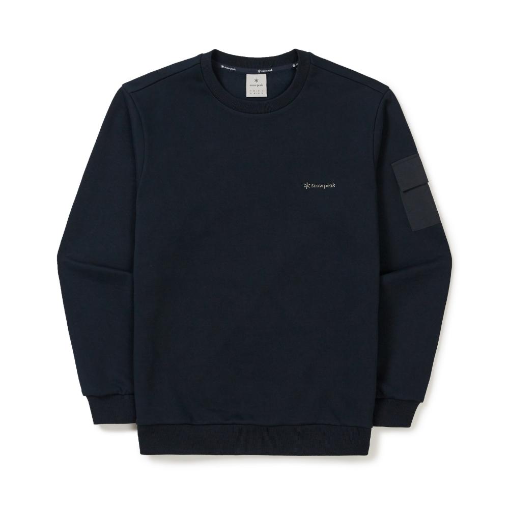 SNOWPEAK Land Pocket Sweatshirt Dark Navy (S25FMFHT60)