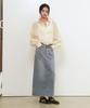 GENERALIDEA Denim Maxi Skirt [Sky Blue] / Gf2Lsk513
