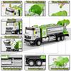 Diecast Tanker Truck Toys, Friction Powered Haze Removal Truck with Lights and Sounds, 1:40 Scale Sprinkler Truck Vehicle Kids Toy
