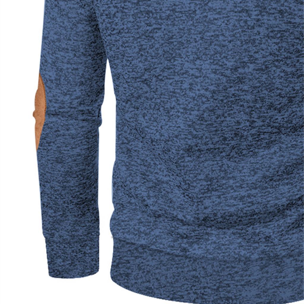 Herren Fleece-Kapuzenpullover mit Reißverschluss Lässig Leicht Langärmlig Sport Kapuzenjacken Winter Warme Mäntel mit Klapptaschen