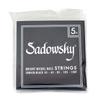 Sadowsky Black Label Bass SBN45B Black Strings, Nickel, 5-String, 045-130