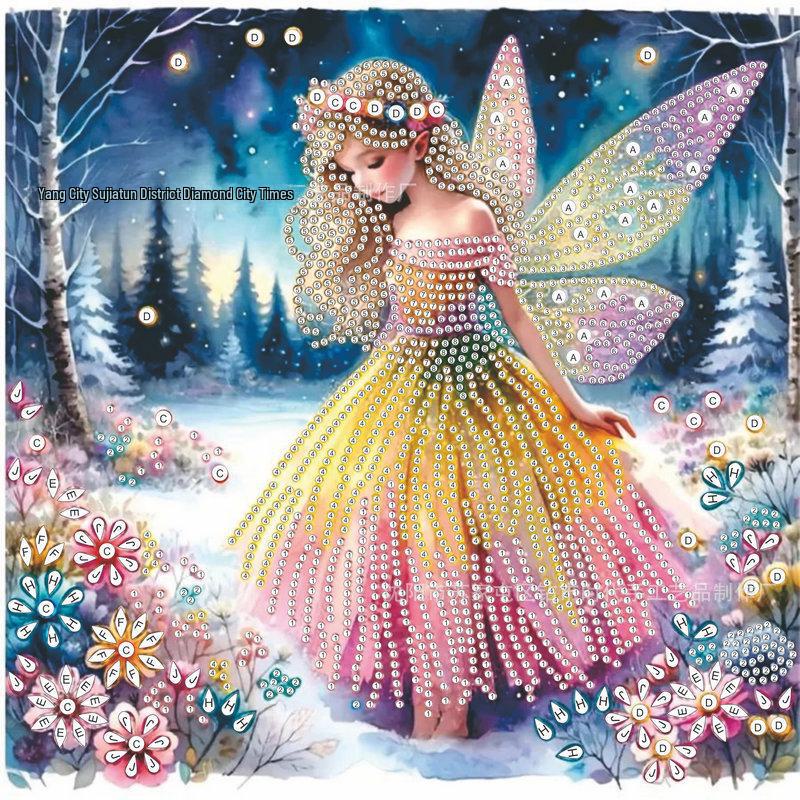 DIY Spezialförmiges Diamantmalerei-Set für Schlafzimmer-, Arbeitszimmer- oder Wohnzimmerdekoration