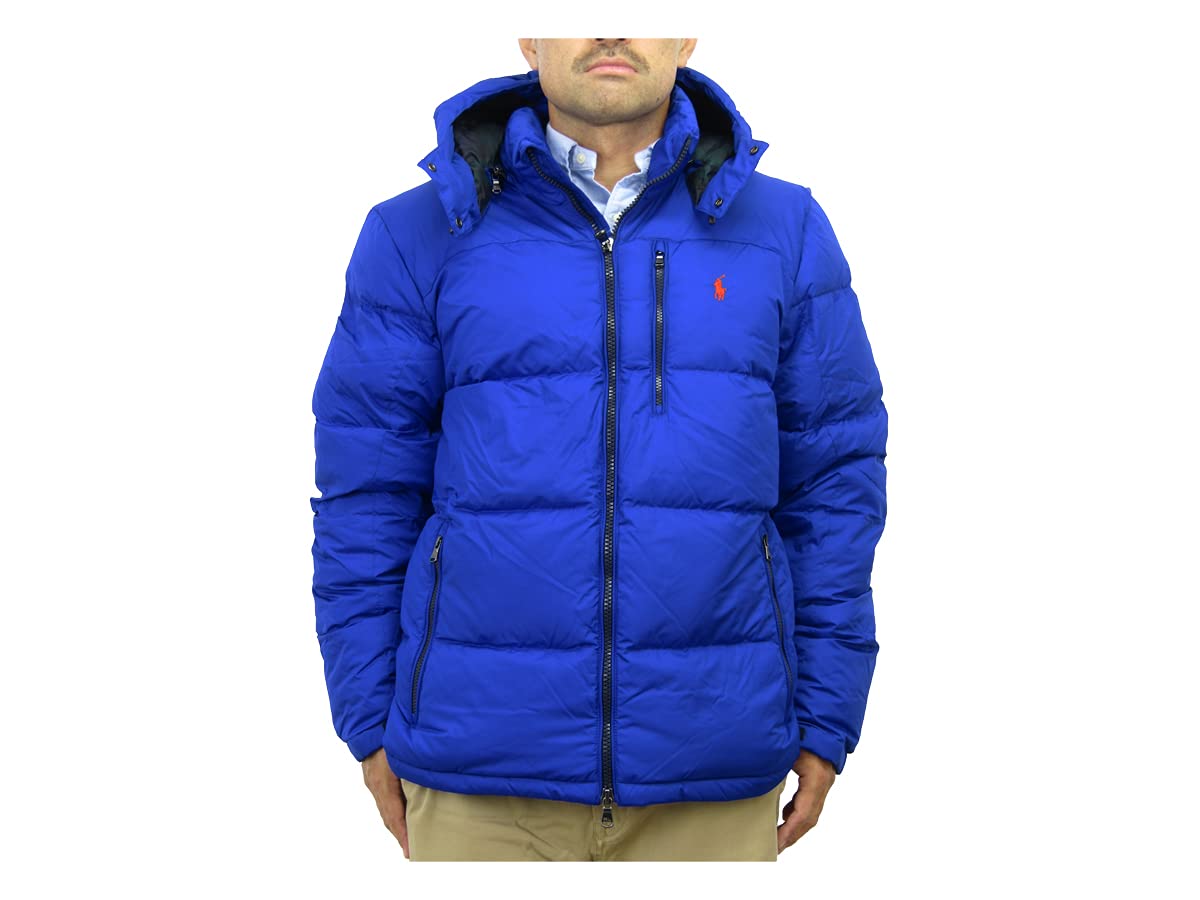 

POLO Ralph Lauren Performance Down Men s High-Loft Jacket/Parka, 0101826-XXL-ROYAL [Used]