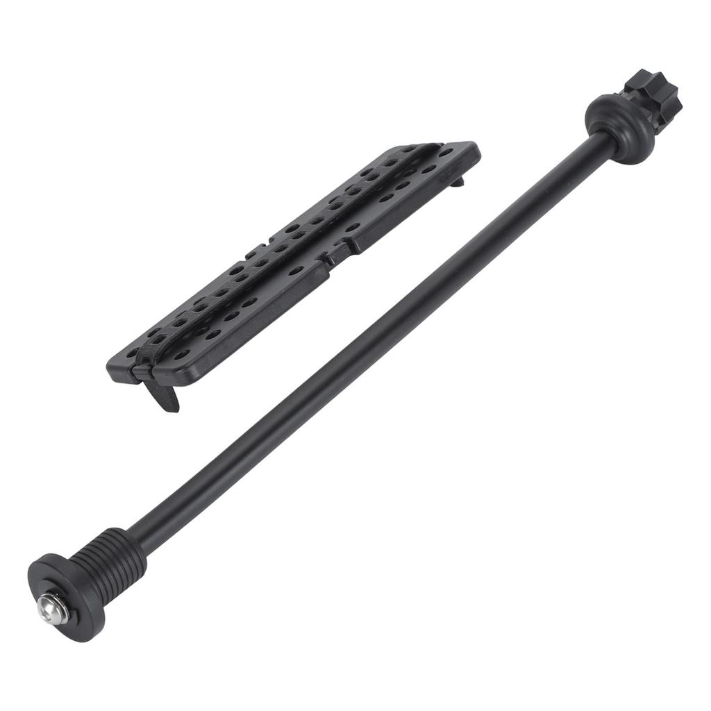 Fish Finder Mounting Plate with Extension Hose Universal Electronic Fish Finder Mount Bracket with Hex Interface for