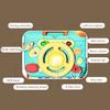 Toddler Six-sided Busy House with LED Light Fine Motor Skills Multi-functional Kids Sensory