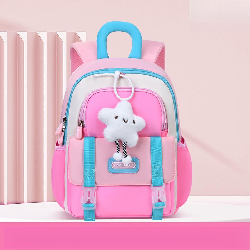 Ny förskoleväska för pojkar och flickor, tecknad söt ryggsäck, lätt, vattenavvisande ryggsäck