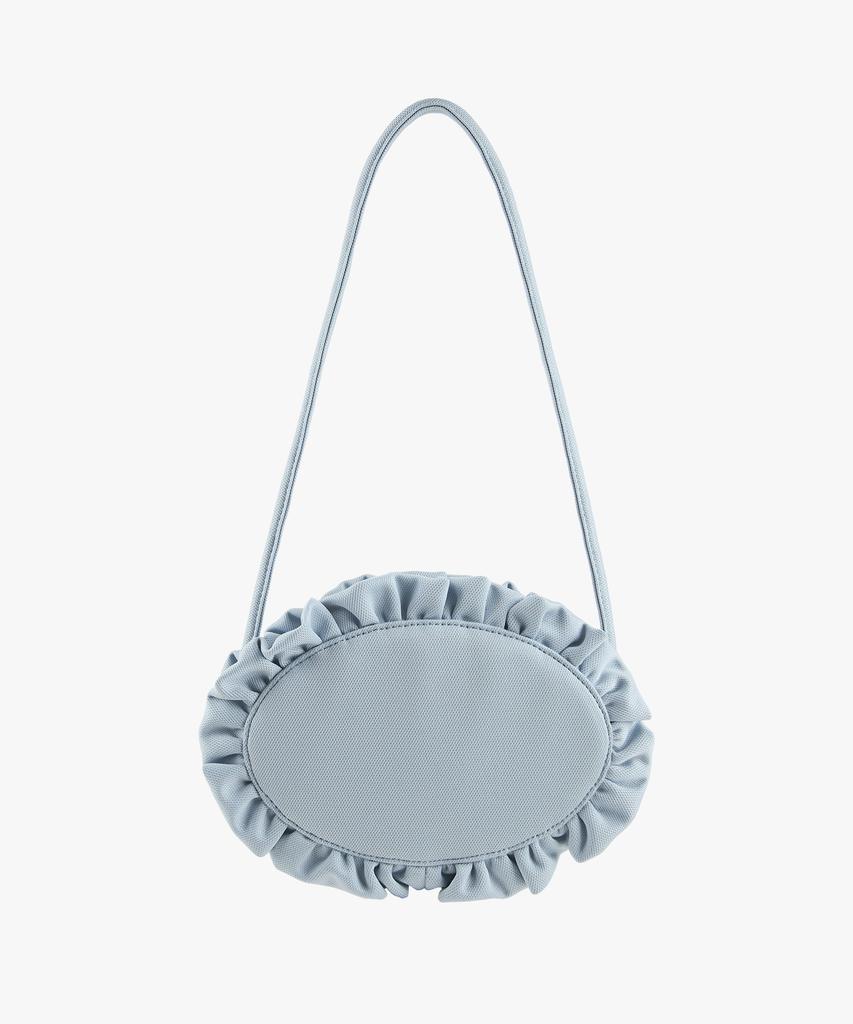 Trimarch Rosette Shoulder Bag / Light Blue