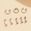 85 STUKS Chirurgisch Staal Body Piercing Sieraden Partij Groothandel Neusring Tong Bar Partij Wenkbrauw Labret Piercing Set Hoefijzer Ring Partij Pakket