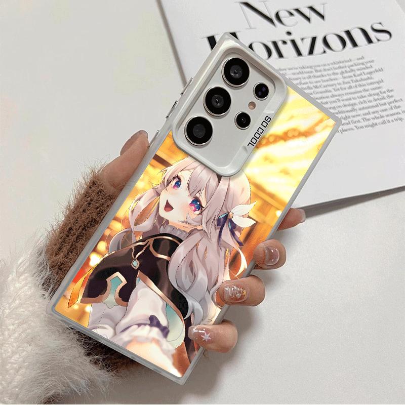 

Honkai Star Rail Firefly Soft Phone Case for Samsung Galaxy S24 S25 FE S26 Edge S23 Ultra S22 Plus S21 + Shockproof Cover Back S Samsung S25 Edge