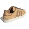 Adidas Originals Superstar Leather Comfortable Durable Lightweight Low-Top Sneakers Women Sneakers Desert-Yellow GY2526