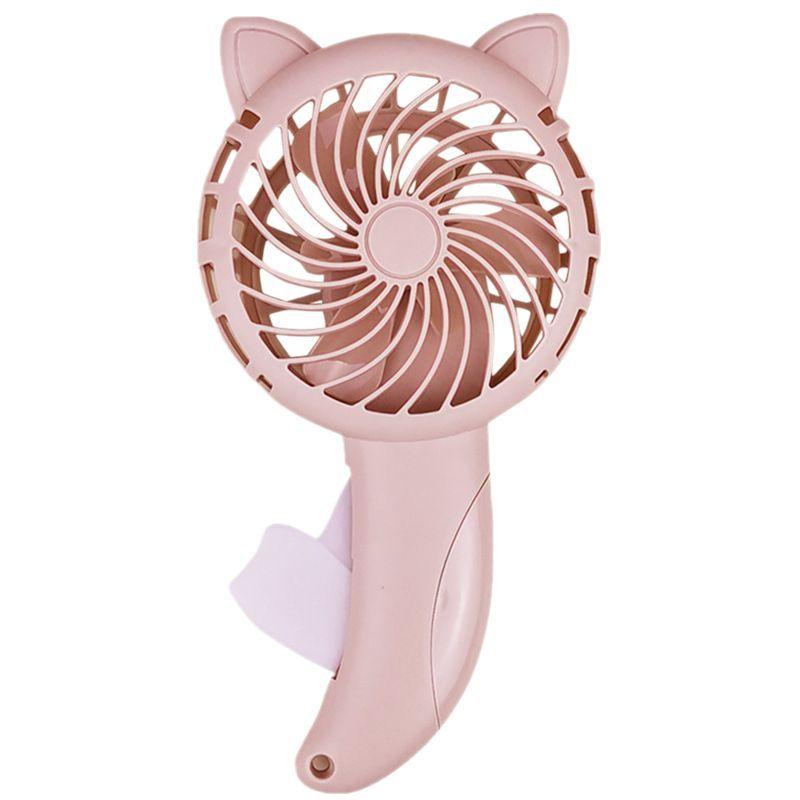 Neuer tragbarer Outdoor-Mini-Handventilator Geschenk Sprühventilator Befeuchtung Eisbeschichtung Handventilator, Batterie nicht enthalten