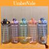 Big Capacity 2l Plastic Water Bottle With Straw Space Cup For Travel And Sports, With Practical Scale