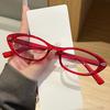 Retro New Oval Plastic Anti Blue Light Glasses for Men and Women Fashion Trendy Reading Glasses