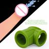 Silicone Cock Ring Ball Stretcher Scrotum Testis Restraint Male Ejaculation Delay Lasting Time Sex Toys For Men Adult Games