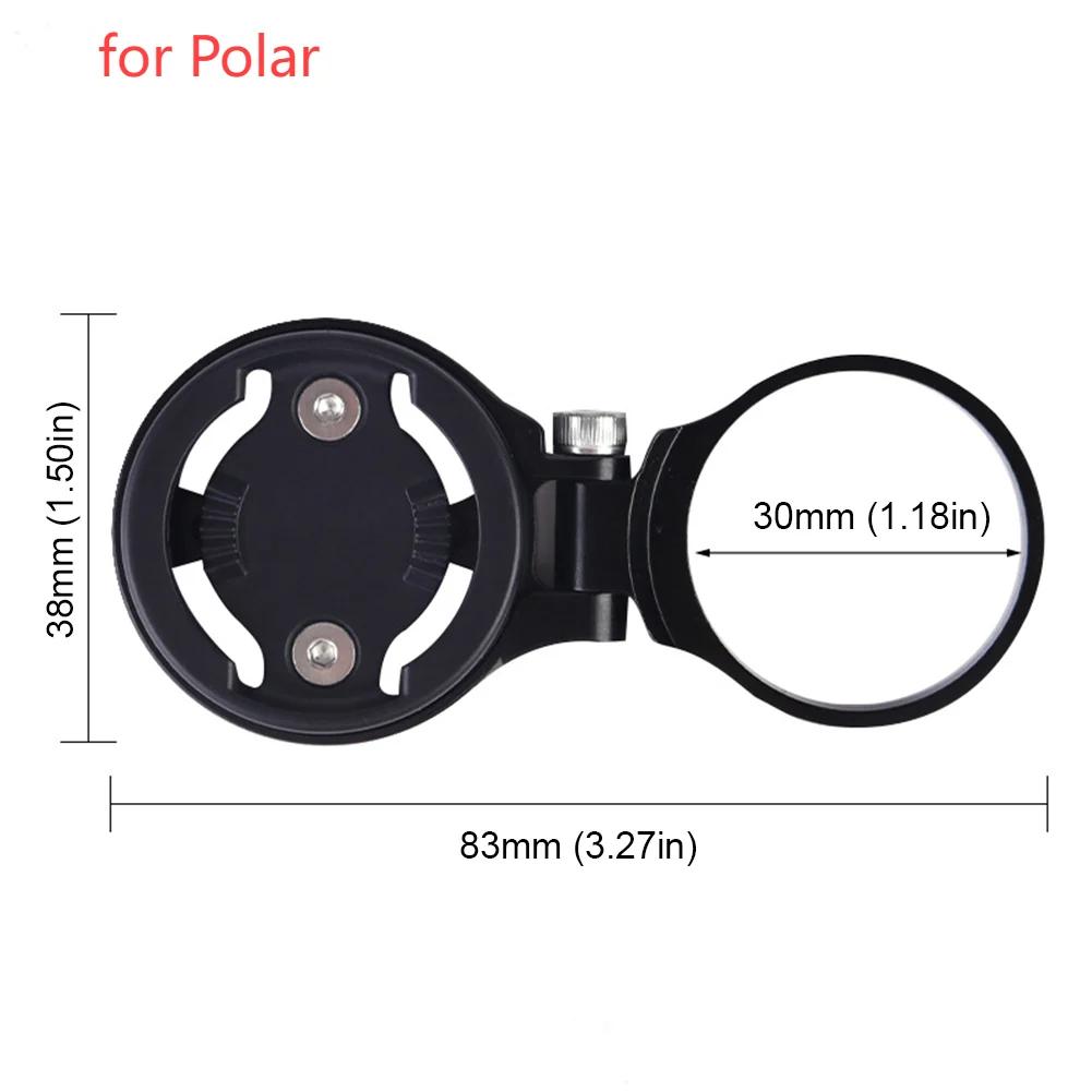 Bicycle Computer Stem Mount Holder Bike Computer Mount Stopwatch Speedometer Support Stand for Polar for Garmin Bryton Cateye