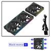 LDPCSJ DL-2 Computer Chassis Fan 120mm 5V 3-pin ARGB Cooler 12V/4PIN PWM 800-2000 RPM 3-in-1 Quiet Building Block Cooling Fan