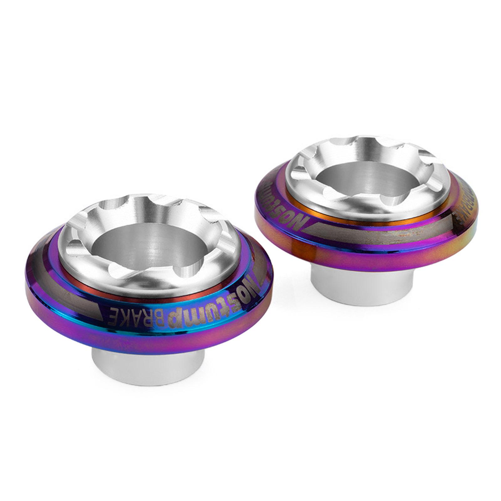 

Мотоциклетные передние амортизаторы, краш-чашки, алюминиевые чашки, пара для повышенной безопасности и долговечности в любых условиях езды серебряный