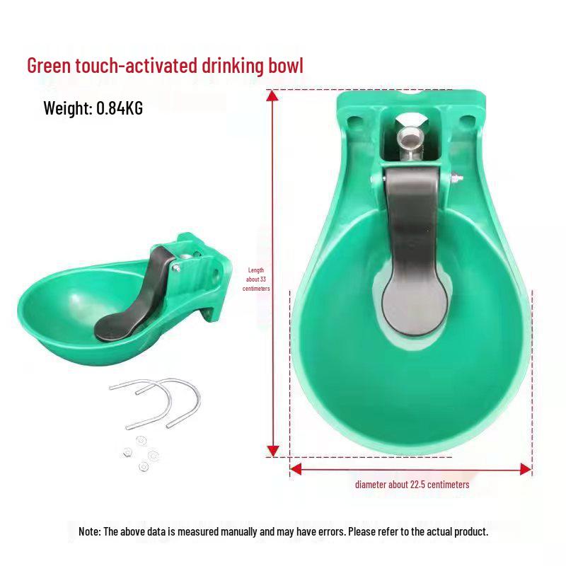 

Утолщенная пластиковая автоматическая поилка для крупного рогатого скота, лошадей и ослов - Большая поилка