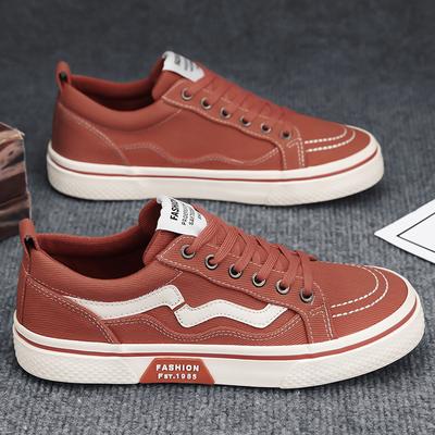 Canvas Shoes New Summer Sports Board Shoes Summer Breathable Red Casual
