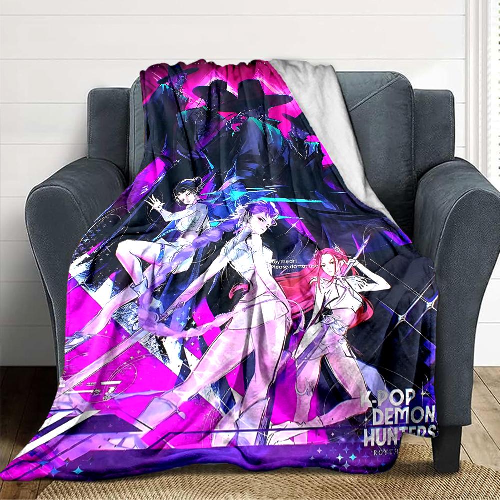 1Pc Fantasy Tiger Girl Blanket For Couch Bed Plush Cozy Fuzzy Blanket Super Soft Warm Blankets For Fall And Winter 0918191