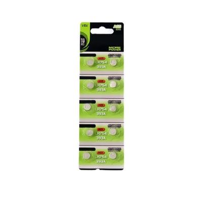 10Pcs AG0 To AG13 Lithium Coin Cell Batteries 1.55V Stable Voltages for Digital Devices