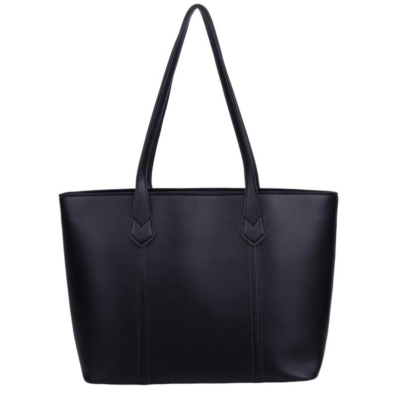 

Fashion trend commuter bag casual simple spring personalized shoulder bag new women s large-capacity bag чёрный
