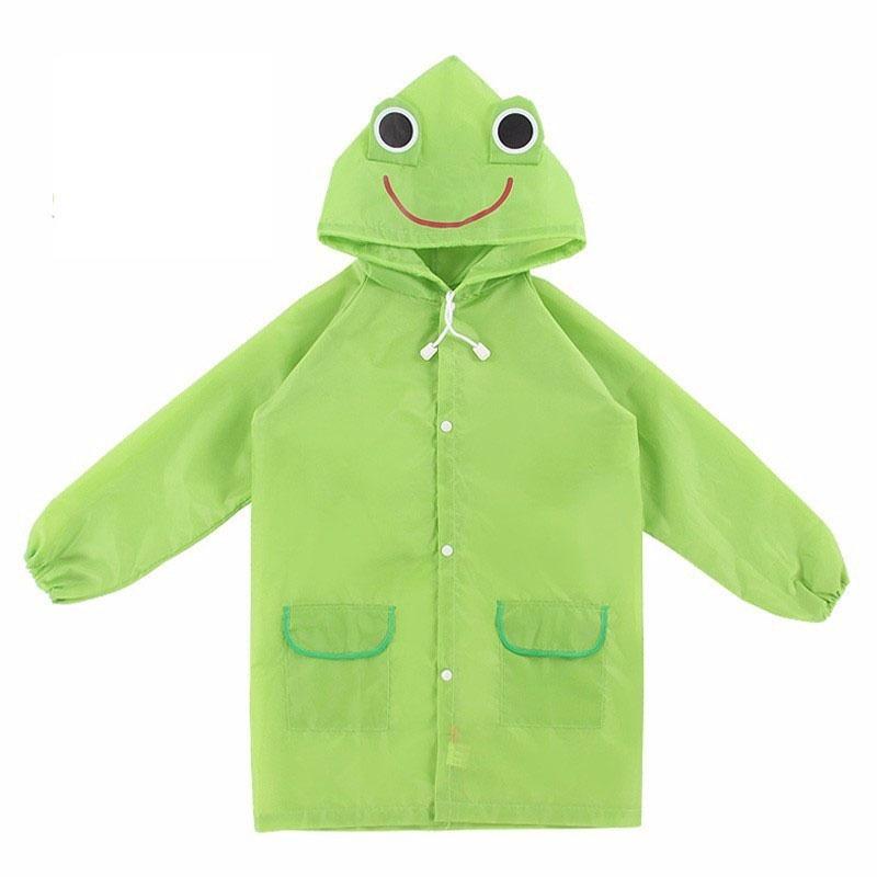 Children's Raincoats Boys' and Girls' Raincoats Primary School Students' Waterproof Enlarged Thick Raincoats 0-12 Years Old