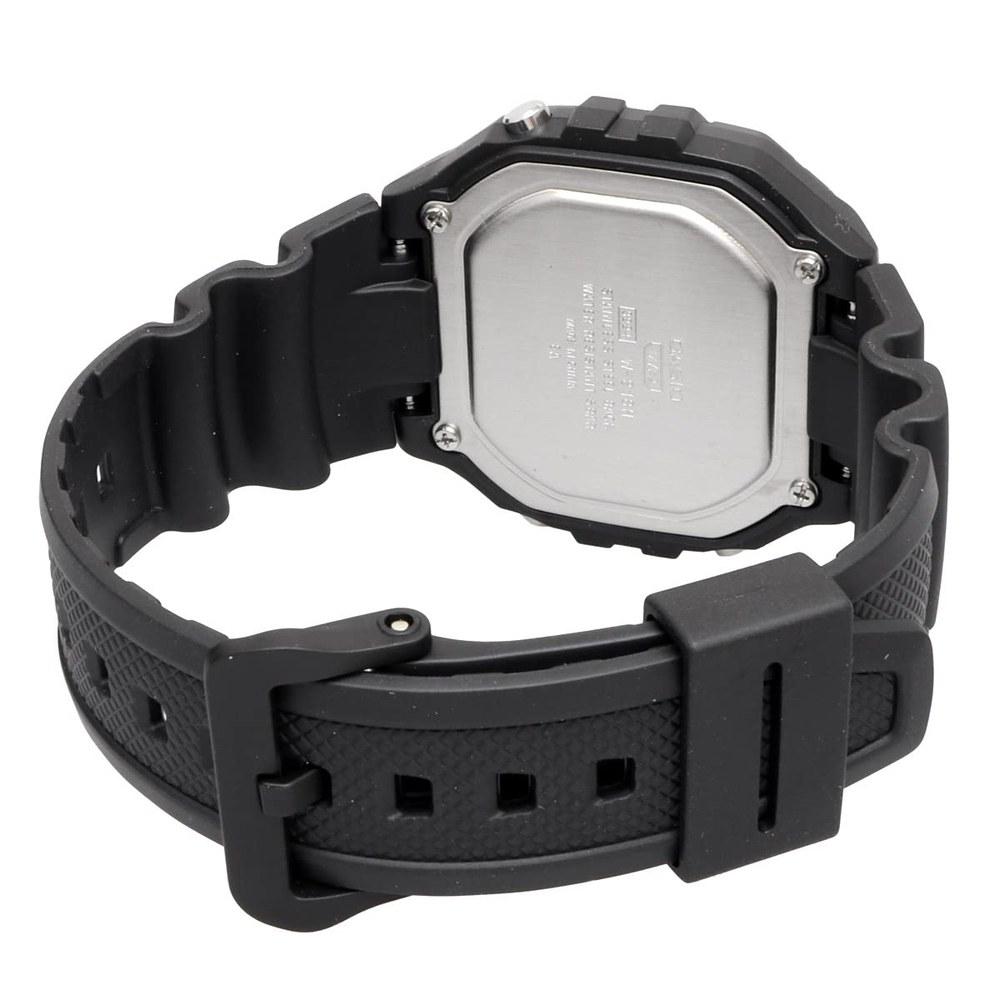 Casio Standard Digital Wristwatch W-218H-1AV Men and Women Black