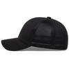 Unisex Solid Color Breathable Baseball Net Caps Outdoor Adjustable Spring and Summer Casual Sunscreen Hat