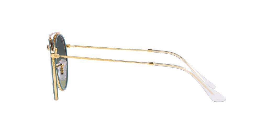 Sunglasses RB3647N Gold 51 Legend Matte Vintage Green Blue Gradient Lenses [Ray-Ban] + Green/Crystal