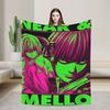 Death Note Manga Anime TV Show Poste Blanket Soft Street Trend Plush Throw Blanket For Bedroom Flannel Bedspread Bed Cover