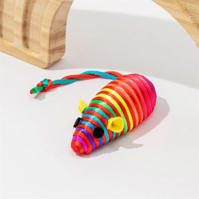 

Pet Cat Toy Color Winding Mouse Cat Toy Pet Supplies Cat Toy Pet Interactive Chew Toy Pet Accessories Cat Tooth Cleaning Tool зелёный