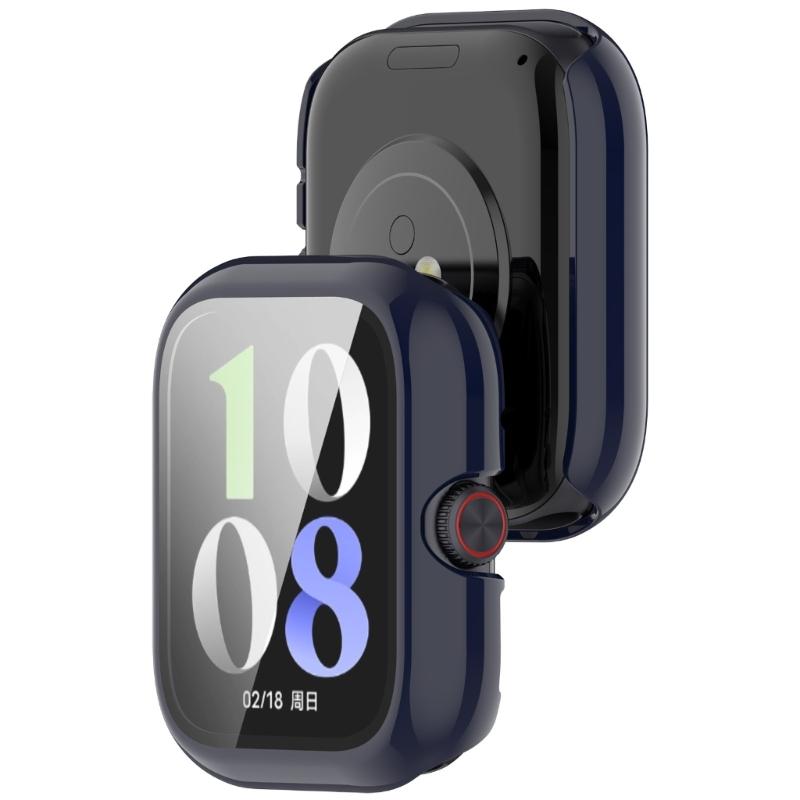 Watch Housing Protector Case with Screen Protector Film for IQOO Watch Dustproof Cover Shell Watch Scratchproof Case