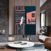 Modern Interstellar Space Canvas Painting Poster Print Art Picture On Wall Trendy Suitable for Living Room Home Decor Frameless