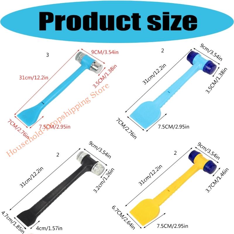 Anti Slip Rubber Mallets And Grout Tool Essential Suitable For Floor Tile Work Office Shop Refurbishment And Outdoor Work 85AD