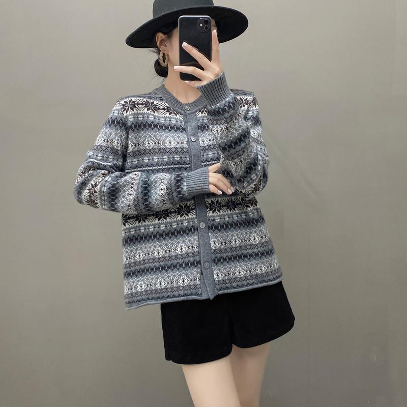 Qinghe 100% Pure Cashmere Women's Sweater - Ultra Soft Luxury Winter Pullover