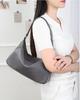 Large Capacity Genuine Cowhide Crossbody Bag - Simple, Versatile Underarm Design with High-End Feel for Women