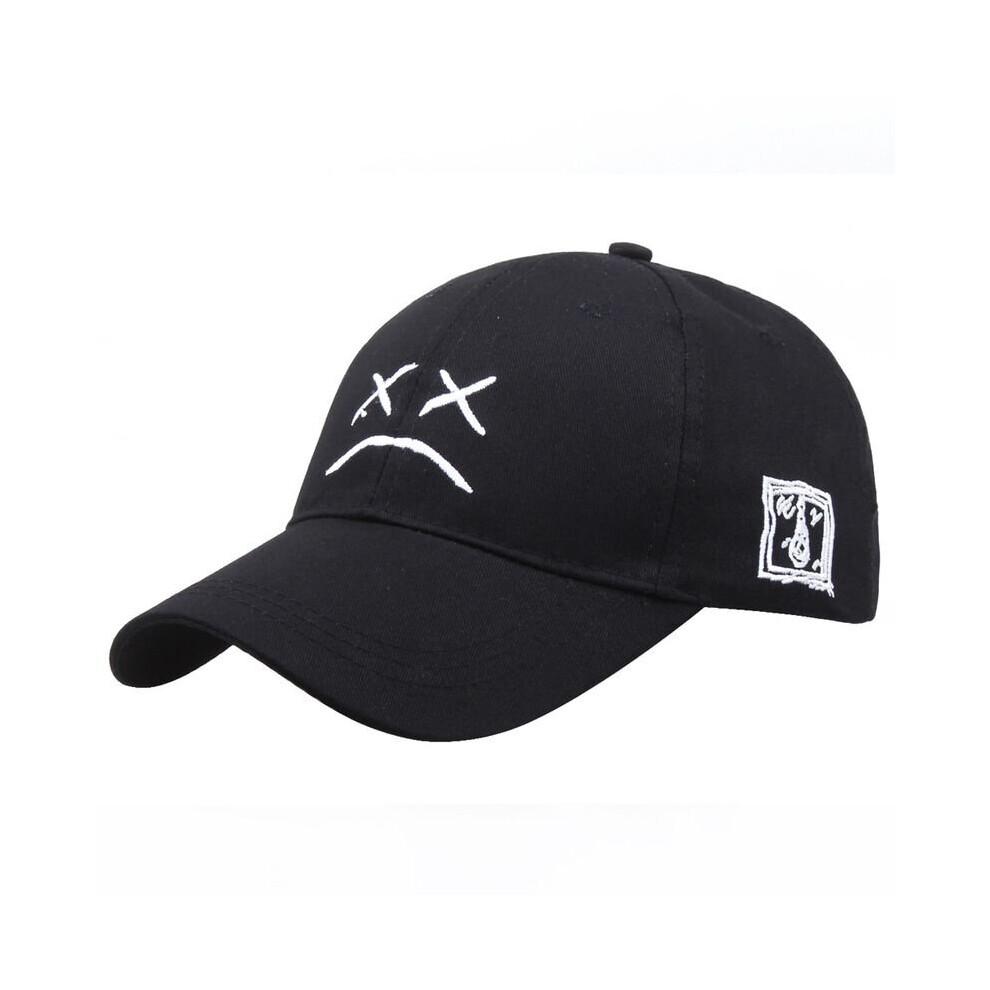 (Black) Lil Peep Dad Hat Hiphop Baseball Cap Adjustable