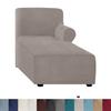Velvet Chaise Longue Sofa Cover L Shape Stretch Sofa Bed Covers Non Slip Washable Remoavble Couch Slipcovers Furniture Protector