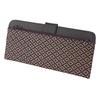Inden Long Large Purple with White Diamond Chrysanthemum [Inden-ya] Wallet, Size, Thin, Deerskin, Lacquer, Pattern, 2107-16-017