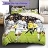 Copenhagen Football Club Pattern Bedding Home Decoration Birthday Gift (1 * duvet cover + 2 * pillowcase, without core)