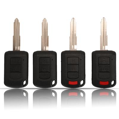 Jingyuqin 2/3/4 Buttons Flip Remote Car Key Cover Case Shell For Mitsubishi ASX Lancer EX Galant Outlander Pajero 2016 2017