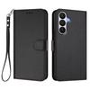 Magnetic Leather Phone Case For Samsung Galaxy S26 S25 Edge Case S26 S25 S24 S23 S22 S21 Plus Ultra FE Flip Wallet Lanyard Cover