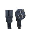 Pure Copper Cloverleaf Power Cord for Rice Cooker and Computer, High-Power with Groove Design